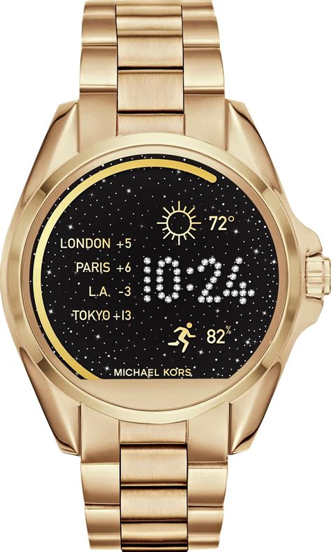 michael kors access gen 6 bradshaw - smartwatch|michael kors bradshaw gold watch.